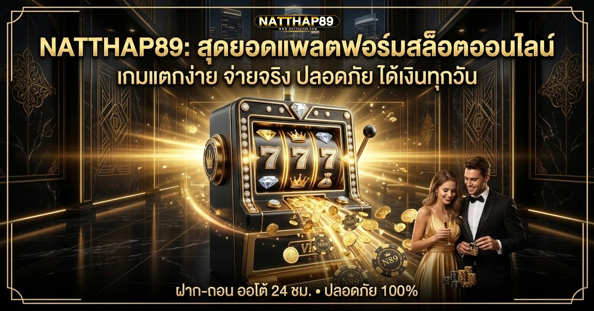 natthap89 สุดยอดแพลตฟอร์มออนไลน์